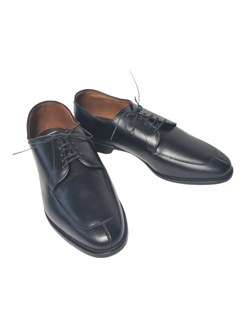 Allen Edmonds DELRAY Men's Split-Toe Lace-Up Oxfords SZ 13C Black Leather USA